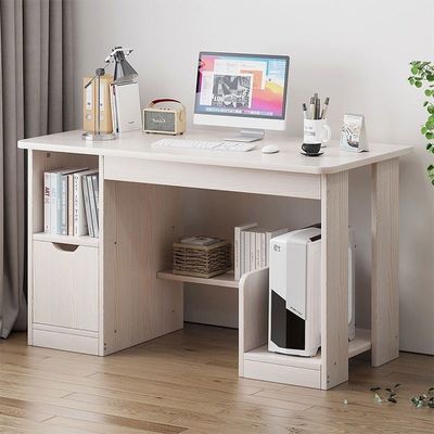 Bureau de bureau à domicile de conception contemporaine avec rangement multifonctionnel et support d'unité principale