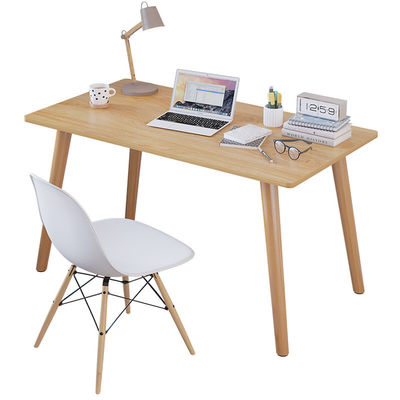 Meubles de bureau en bois simple ordinateur portable Tableau de bureau et chaise ensemble pour la salle d'étude des filles