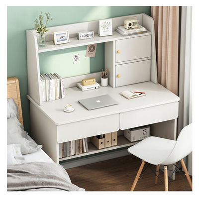 Étagère d'étude Combinaison Bureau de bureau à domicile avec table multifonctionnelle et design simple
