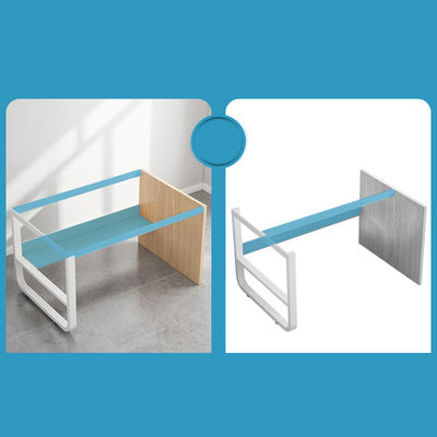 Bureau de bureau moderne simple avec tiroir couleurs personnalisées et matériau de surface Autres