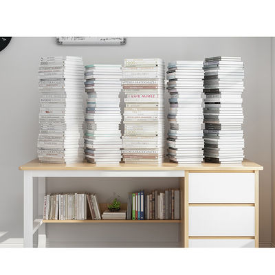 Bureau de bureau moderne simple avec tiroir couleurs personnalisées et matériau de surface Autres