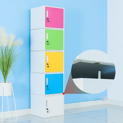 Armoire de dossiers de bureau de conception industrielle avec verrouillage et trois tiroirs mobiles