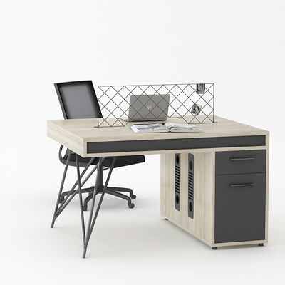 Meuble de bureau moderne simple Table et chaise combinée pour poste de travail du personnel ouvert