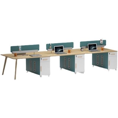 Meubles commerciaux Moderne du personnel en bois massif bureaux et chaises pour les finances
