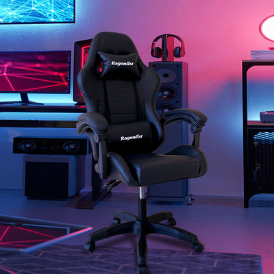Chaise de jeu compétitive avec réglage de hauteur complet du dossier et conception ergonomique