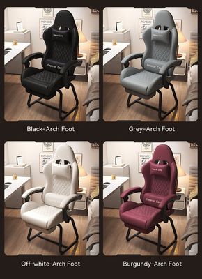 Chaise d'ordinateur de jeu personnalisée aux couleurs avec élévateur d'inclinaison et fonctionnalités de support sportif