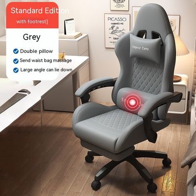 Chaise d'ordinateur de jeu personnalisée aux couleurs avec élévateur d'inclinaison et fonctionnalités de support sportif