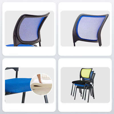 Chaise de réception confortable et respirante pour la formation et les conférences du personnel de bureau