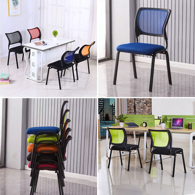 Chaise de réception confortable et respirante pour la formation et les conférences du personnel de bureau