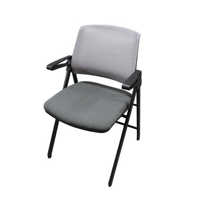Chaise de bureau de formation confortable avec manette fixe et design pliable