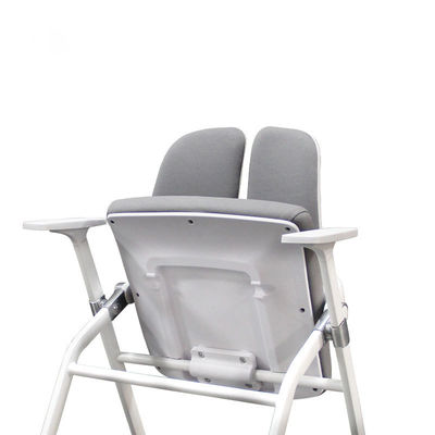 Chaise de conférence pliable à double dos réglable à poignée fixe pour les événements d'entreprise