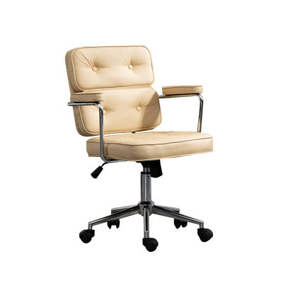 Chaise PC ergonomique réglable en hauteur pour un soutien du dos confortable et un bureau à domicile