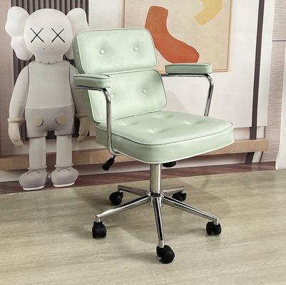 Chaise PC ergonomique réglable en hauteur pour un soutien du dos confortable et un bureau à domicile