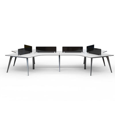 Combinaisons de bureau et de chaise mobilier de bureau modulaire pour le programme de conception d'entreprise
