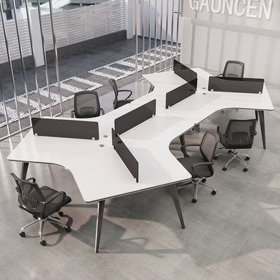 Combinaisons de bureau et de chaise mobilier de bureau modulaire pour le programme de conception d'entreprise