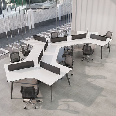 Combinaisons de bureau et de chaise mobilier de bureau modulaire pour le programme de conception d'entreprise