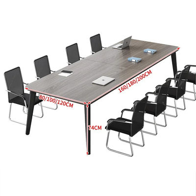 Bureau de bureau moderne Salle de conférence Réception Table et chaise Combinaison pour la négociation