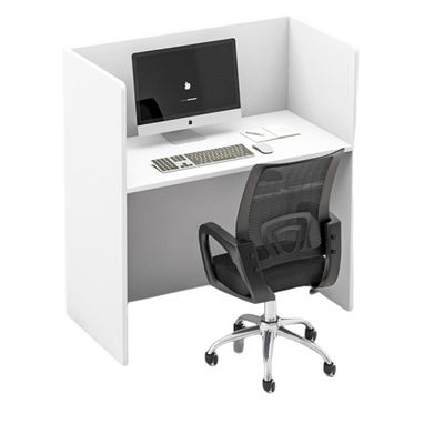 Meubles de bureau d'espace privé moderne Station de travail avec des ensembles de bureau et de chaise extensibles