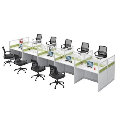 Tableau et chaise de domaine privé de style moderne pour poste de travail indépendant du personnel