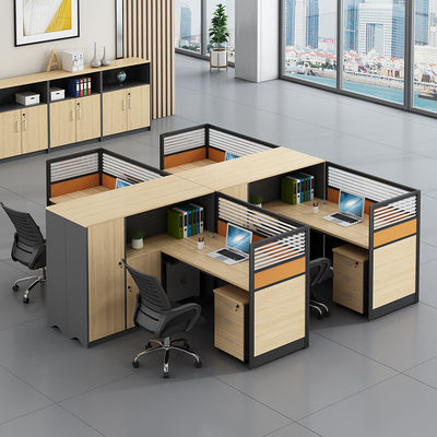 Combinaison de meubles de bureau Bureau double Bureau informatique Bureau et chaise avec design moderne