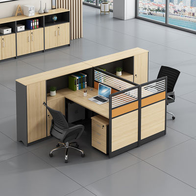 Combinaison de meubles de bureau Bureau double Bureau informatique Bureau et chaise avec design moderne