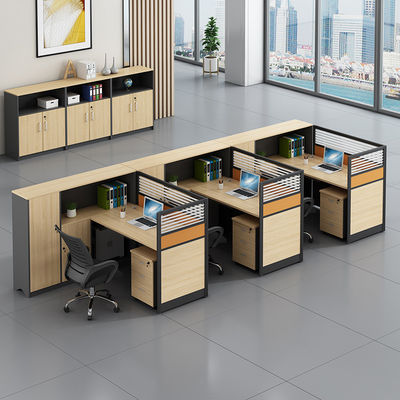 Combinaison de meubles de bureau Bureau double Bureau informatique Bureau et chaise avec design moderne