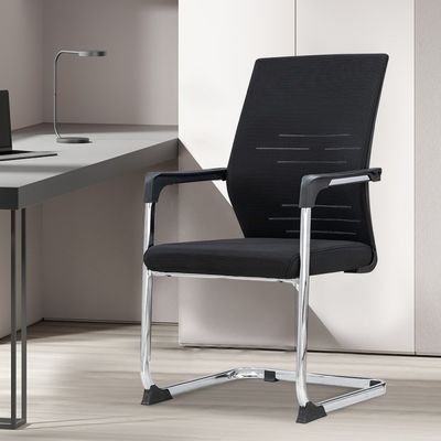 Chaise de conférence en arc Noir Plus de couleurs en option Simplicité stylistique