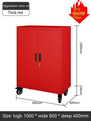 Meubles commerciaux Armoire de rangement à porte double pour l'organisation d'atelier et de bureau