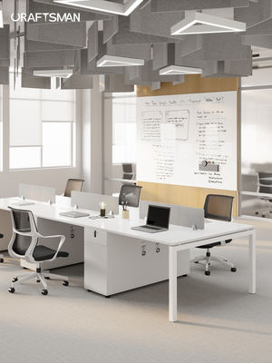 Lieux d'affaires Bureau Table et chaise combinée pour 2 4 6 personnes