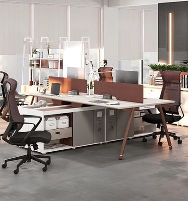 Meubles de bureau Finances Combinaison bureau et chaise Station de travail personnalisable pour le personnel