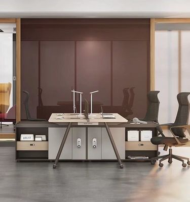 Meubles de bureau Finances Combinaison bureau et chaise Station de travail personnalisable pour le personnel