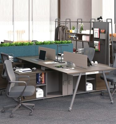 Meubles de bureau Finances Combinaison bureau et chaise Station de travail personnalisable pour le personnel