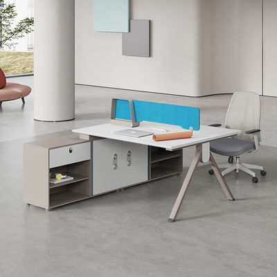 Design moderne extensible, bureau de luxe, combinaison de bureau et de chaise pour 2 à 4 personnes