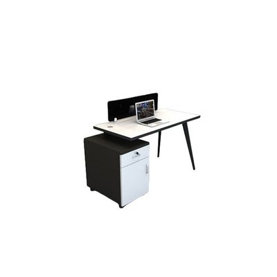 Station de travail personnalisable pour 4-6 personnes combinant bureau et chaise pour les locaux commerciaux
