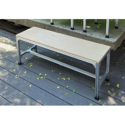 Table de conférence rectangulaire en bois massif bureau commercial bureau informatique poste de travail