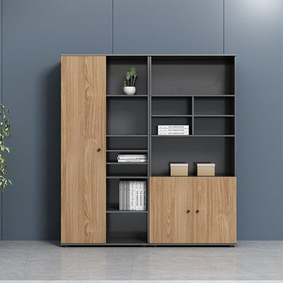 Armoire d'affichage de bibliothèque murale pour le stockage du bureau et la solution d'optimisation de l'espace