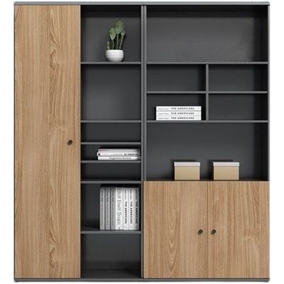 Armoire d'affichage de bibliothèque murale pour le stockage du bureau et la solution d'optimisation de l'espace
