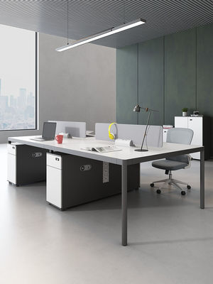 Bureau de l'hôtel Station de travail moderne simple en bois Bureau de haute qualité avec armoire à dossiers