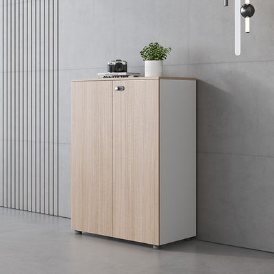 Armoire de bureau en bois Armoire de bureau à tiroirs Armoire de bureau mobile à trois tiroirs avec porte