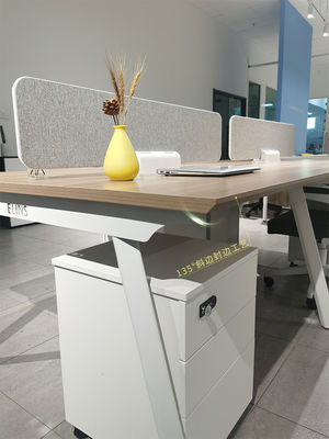 Meubles de bureau modernes Panneau MDF Tableaux et chaises de bureau pour bureau du personnel