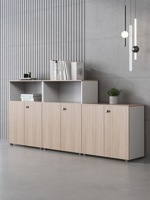 Armoire de dossiers spécifique Armoire de bureau mobile à trois tiroirs Armoire de bureau en bois Armoire à tiroirs