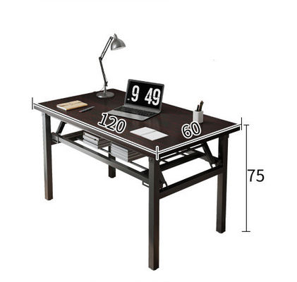 Accueil Fabricants de meubles de bureau Ordinateur pliable simple Table longue bureau en fer