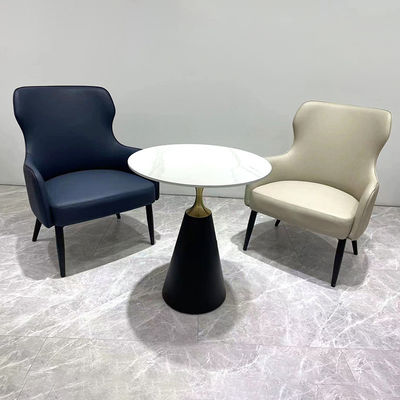 Ensemble de meubles de salle de réunion de la réception avec table et chaise d'affaires de style simple