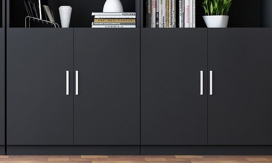 Cabinet de garde-manger à deux portes avec un design moderne et T/T 30% de dépôt 70% de solde