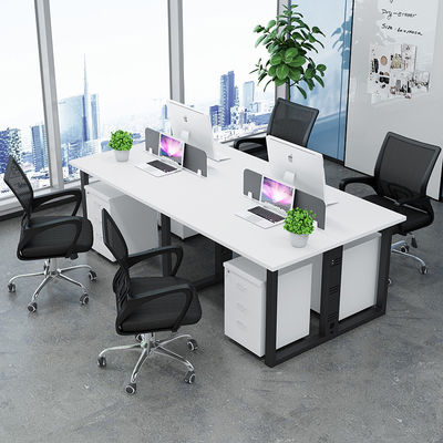 Des jambes métalliques modernes multi-personnes pour l'organisation de bureau requise par le client