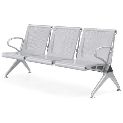 Chaise d'attente en acier inoxydable pour l'aéroport, la banque et l'hôpital