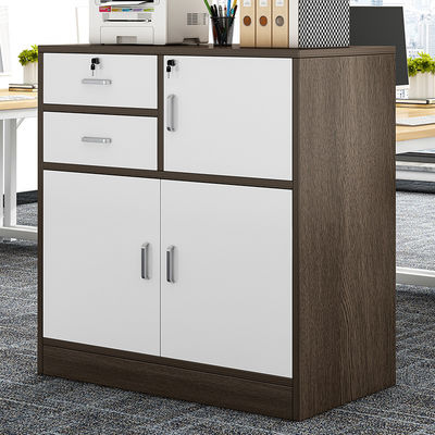 Structure assembler la structure de bureau moderne tiroir en bois avec verrouillage armoire mobile