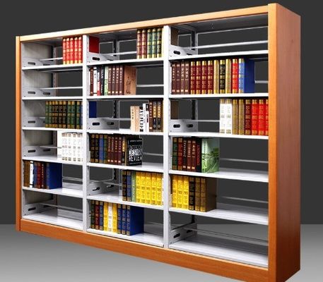 Meubles de bureau Étagère en acier pour bibliothèque scolaire Double côté unique Délai de paiement T/T