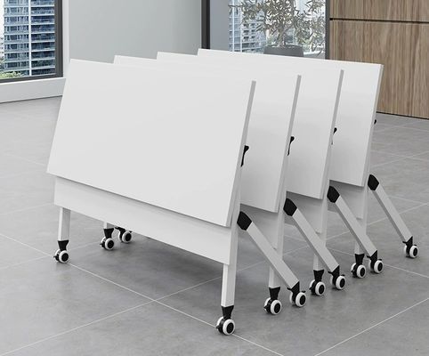 Meubles de bureau Conférence de formation sur le pliage mobile spécifique Table avec roues sur roues