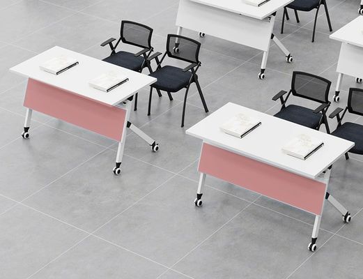 Meubles de bureau Conférence de formation sur le pliage mobile spécifique Table avec roues sur roues